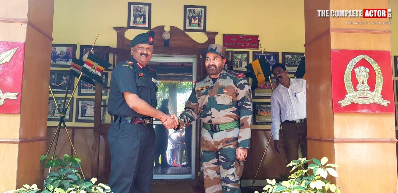 Mohanlal Kannur Army Camp Visit